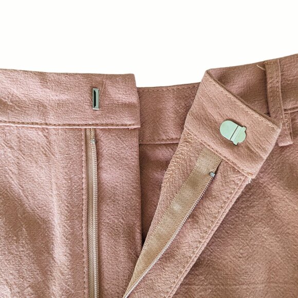 Entro - Women’s Skort / Skirt - Cotton / Linen blend - Dusty Rose - Small - NWT - Picture 7 of 8